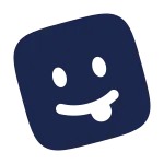 Emoji Funny Square SVG Icon
